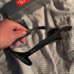 Brand new black ray bans